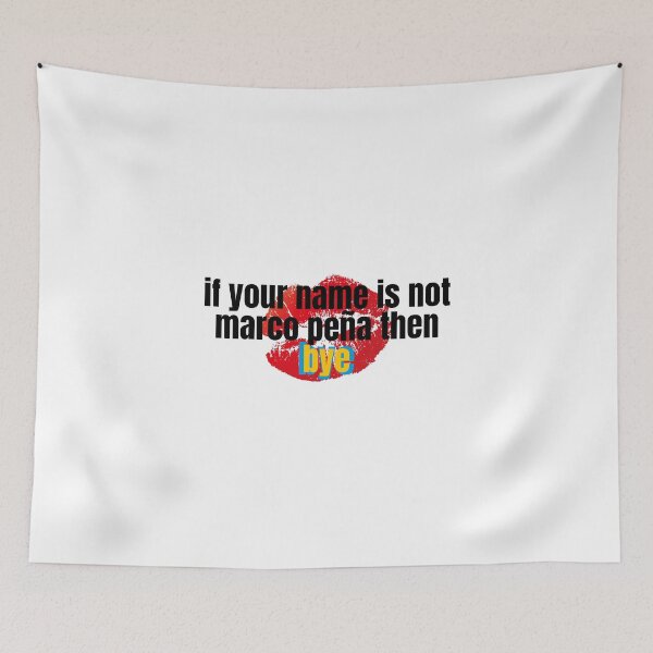 Item preview, if your name is not marco peña then bye designed and sold by alanaf1.