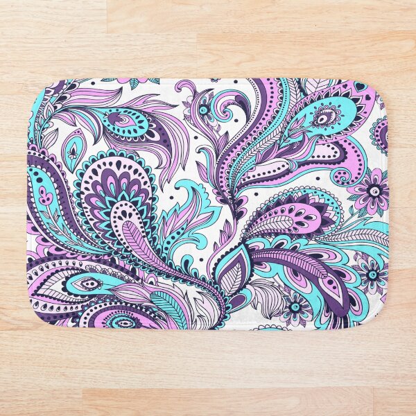 Item preview, Impresión de Paisley púrpura azul designed and sold by Bliss Find And Design.