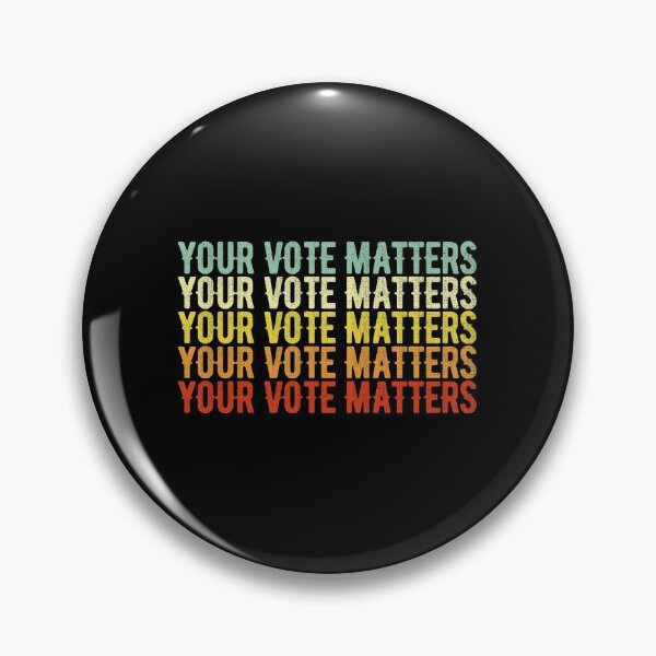 Item preview, Your Vote Matters Voice designed and sold by artworkbyrihen.