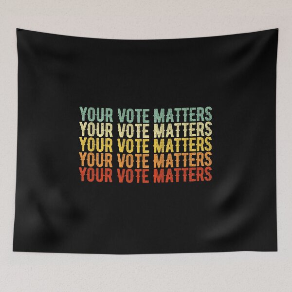 Item preview, Your Vote Matters Voice designed and sold by artworkbyrihen.