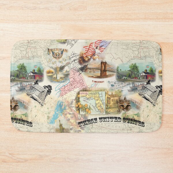 Item preview, Vintage Americana Pattern designed and sold by KeeganCreations.