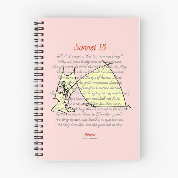 Item preview, Sonnet 18 designed and sold by ArtConversation.