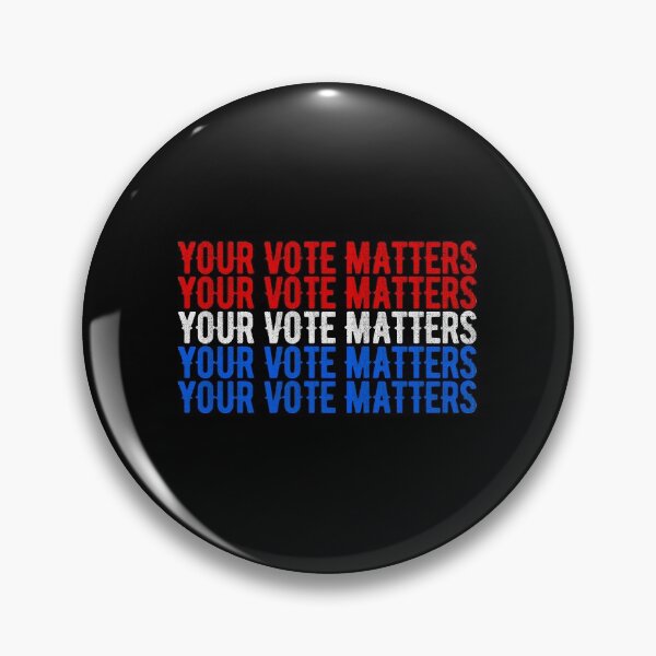 Item preview, Your Vote Matters Voice designed and sold by artworkbyrihen.