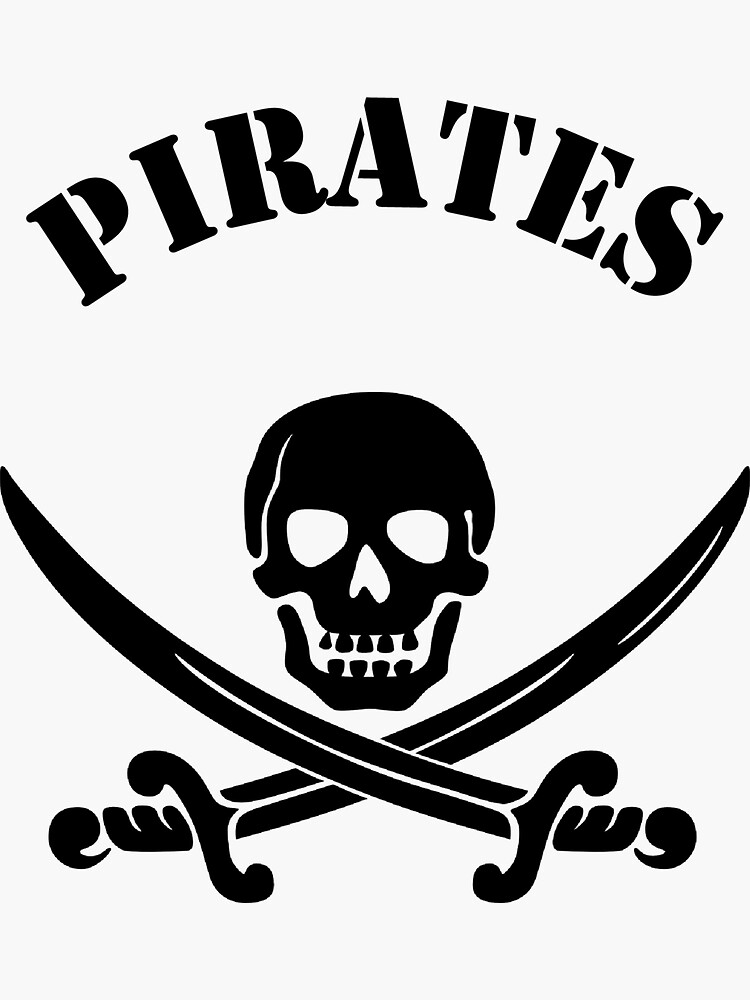 Pirate t-shirt designs - Pirate Designs - Sticker