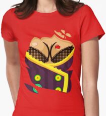 Moxxi - Purple Women's Fitted T-Shirt