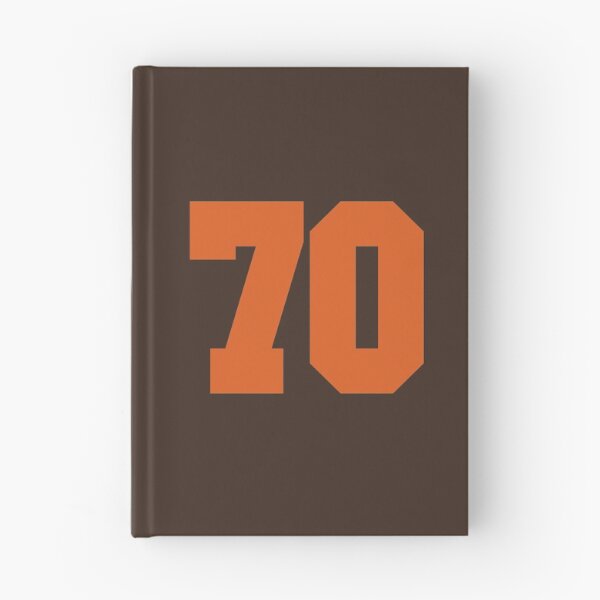 Item preview, 70 Number Cleveland Sports Seventy Brown Jersey designed and sold by HelloFromAja.