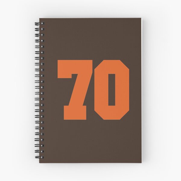Item preview, 70 Number Cleveland Sports Seventy Brown Jersey designed and sold by HelloFromAja.