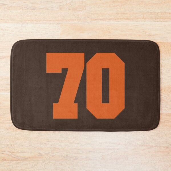Item preview, 70 Number Cleveland Sports Seventy Brown Jersey designed and sold by HelloFromAja.