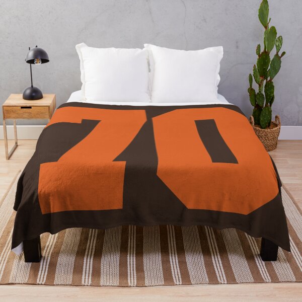 Item preview, 70 Number Cleveland Sports Seventy Brown Jersey designed and sold by HelloFromAja.