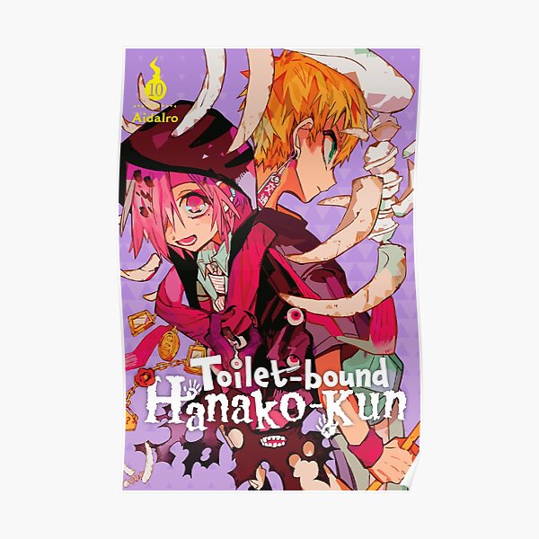 toilet bound hanako kun manga cover Poster