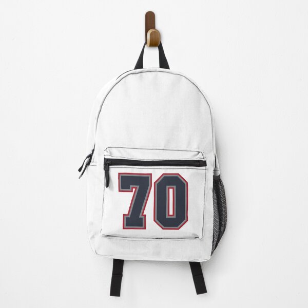 Item preview, 70 Navy Grey Red Sports Number Seventy designed and sold by HelloFromAja.