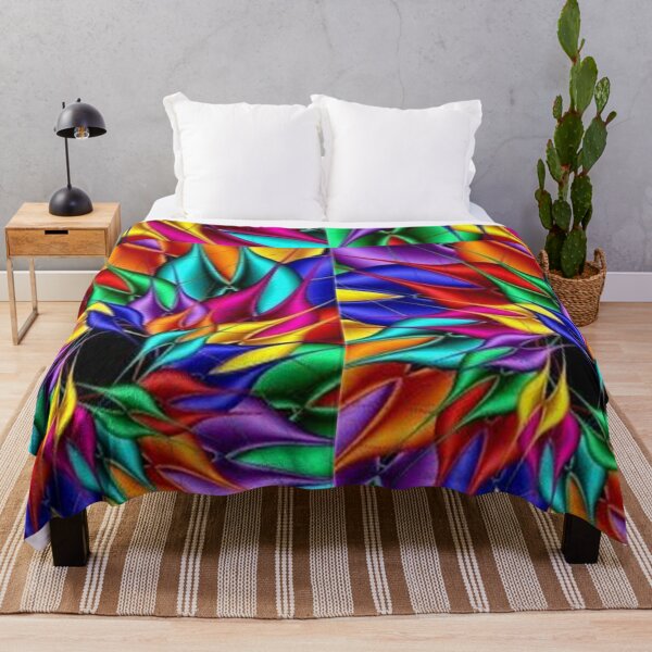 Item preview, Rainbow Tulips Fractal Art designed and sold by lotusbud.