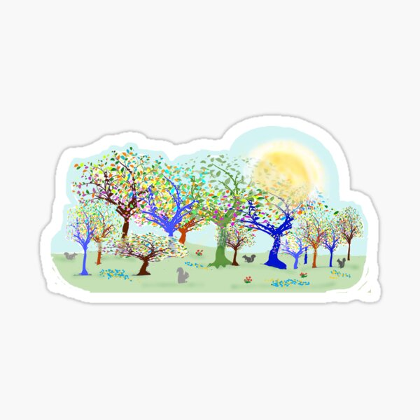 spring park Sticker