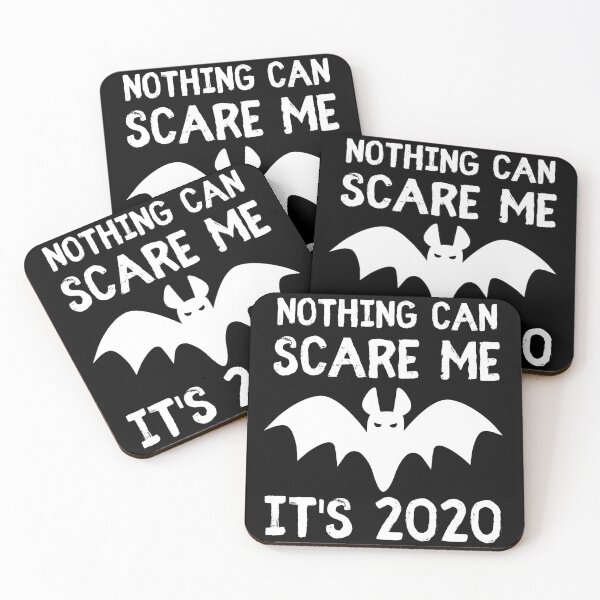 Item preview, Nothing Can Scare Me It's 2020 - Funny Halloween Bat designed and sold by m95sim.