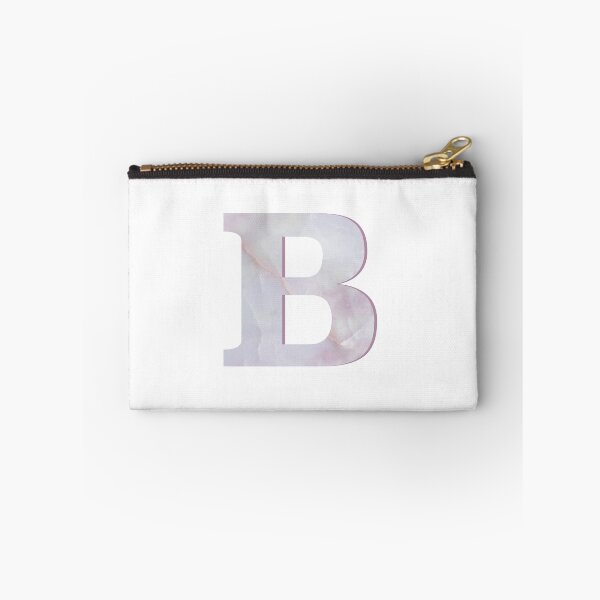 Item preview, Rose Quartz Monogram Letter B designed and sold by avion-en-papier.