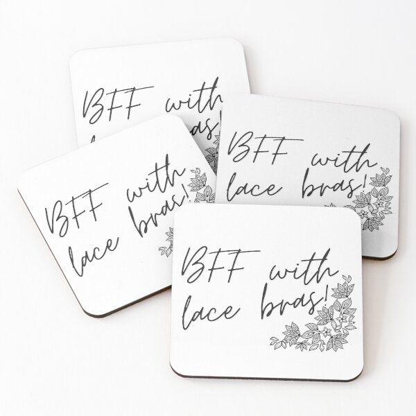 Item preview, BFF with lace bras_lace pattern designed and sold by blacklittlemoon.