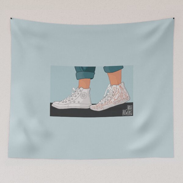 Item preview, neuropathy nerve damage converse designed and sold by NasaArtworks.