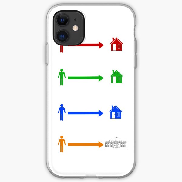 The Orange Man Lives In The White House iPhone Soft Case