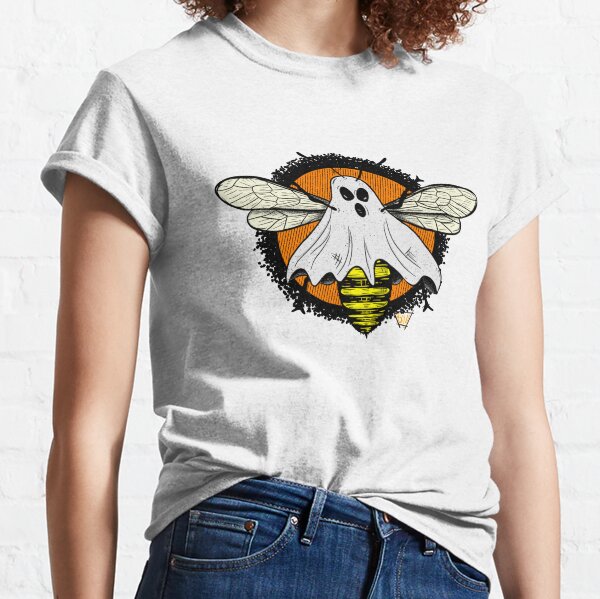 Classic white Perky Tit-T-Shirt — Boo Bee Co