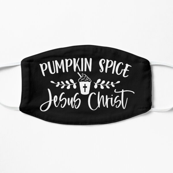 Pumpkin Spice and Jesus Christ Mask