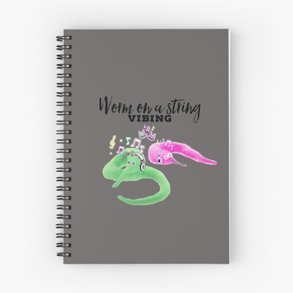 Item preview, Worm on a string vibing designed and sold by The Pattern Artist.