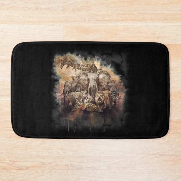 Item preview, African Animals Watercolor Savannah Safari Animals designed and sold by OmmeDesigns.