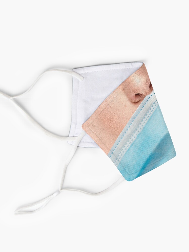 Funny incorrect face mask wearing nose out design" Mask Sale by TryStar | Redbubble