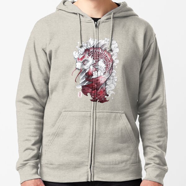shigeki.zumi: tattoo sketchbook: 008 Zipped Hoodie