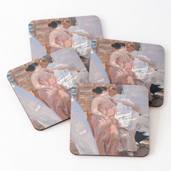 Item preview, The Pink Robe-Joaquín Sorolla designed and sold by LexBauer.