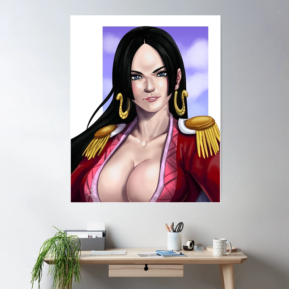 Póster for Sale con la obra «Boa Hancock - Princesa serpiente» de Jovak |  Redbubble