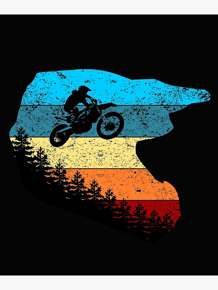 Motocross T-Shirt Eat Sleep Dirt Bike Scrambler MotoX Motorbike