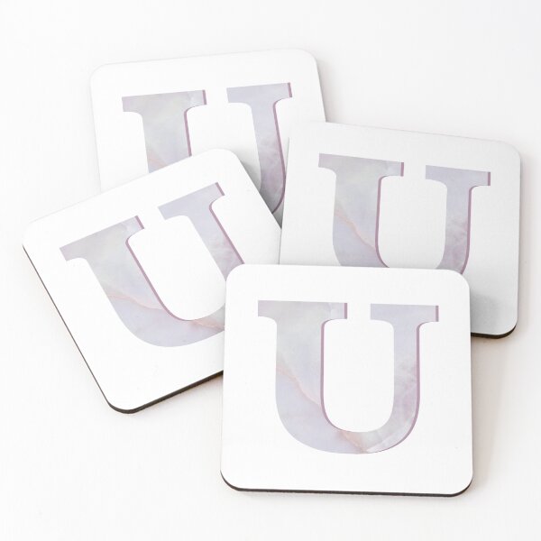 Item preview, Quartz Monogram Letter U designed and sold by avion-en-papier.