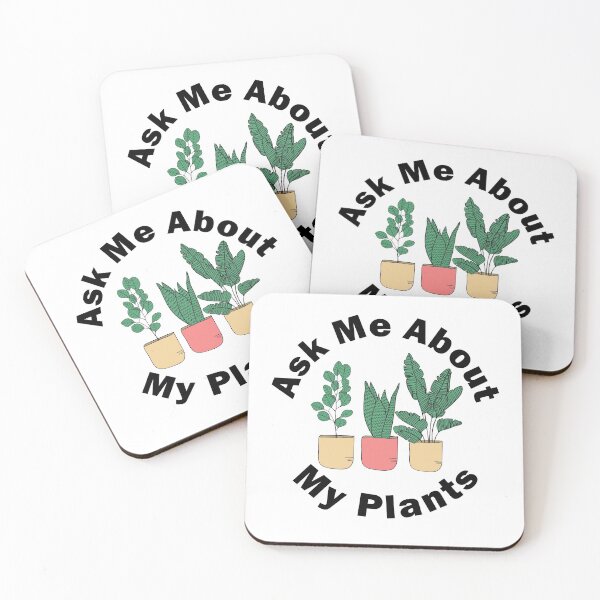 Item preview, Ask Me About My Plants designed and sold by Katherine Winner.