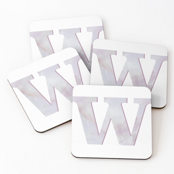 Item preview, Quartz Monogram Letter W designed and sold by avion-en-papier.