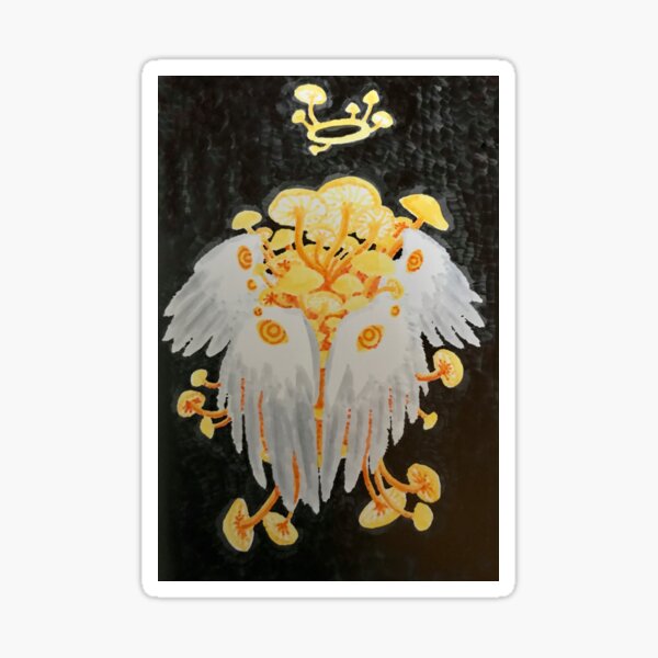 Item preview, Yellow Mushroom Angel designed and sold by Topios.
