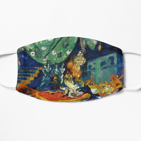 Scheherazade Rimsky-Korsakov Ballet Léon Bakst Art Deco Flat Mask