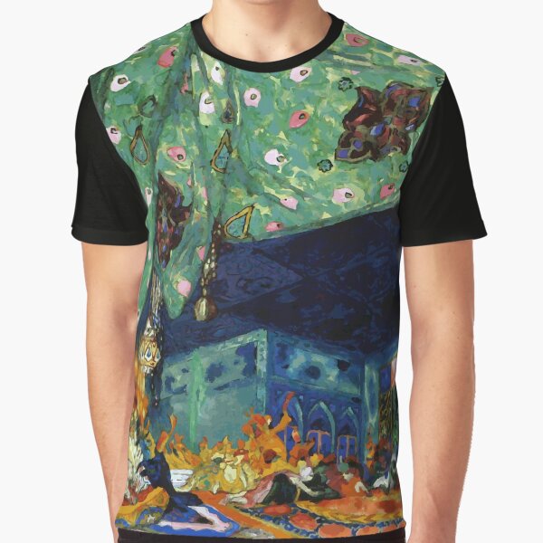 Item preview, Scheherazade Rimsky-Korsakov Ballet Léon Bakst Art Deco designed and sold by Vicky Brago-Mitchell®.