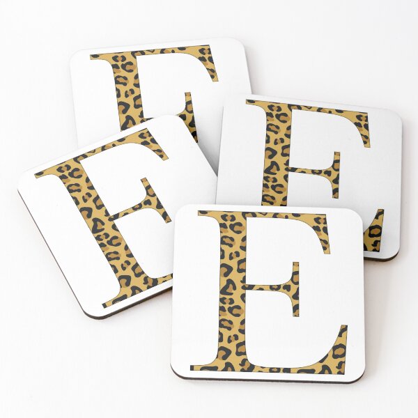 Item preview, Cheetah Print Letter E designed and sold by Katherine Winner.
