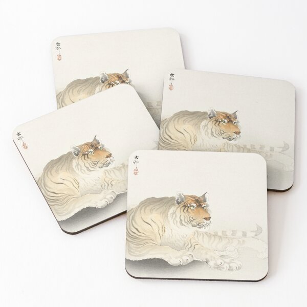 Item preview, Japanese Tiger Illustration by Ohara Koson designed and sold by yisela.