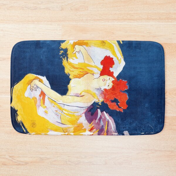 Item preview, Poster vintage french show Folies Bergere designed and sold by DejaVuStudio.