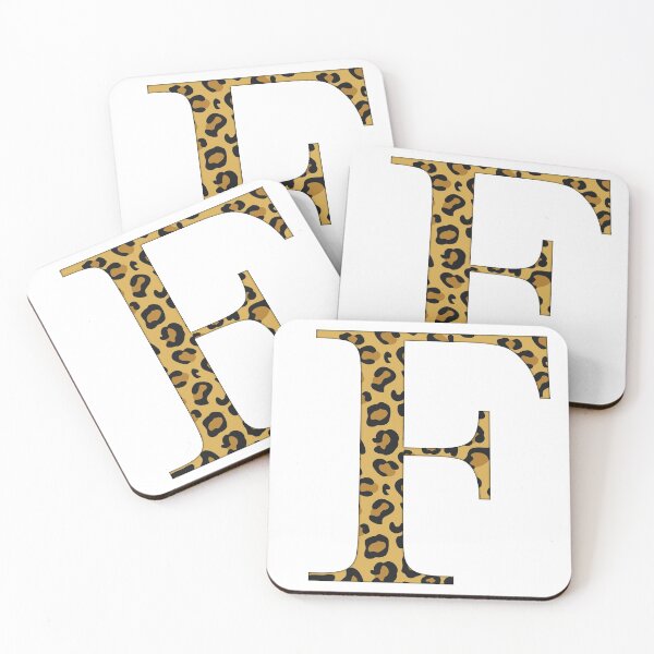 Item preview, Cheetah Print Letter F designed and sold by Katherine Winner.