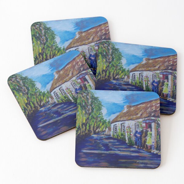 Item preview, Curious Glances, Cottages on the Low Road, Islandmagee. designed and sold by Laura Butler.