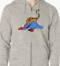 Tigg Attack Zipped Hoodie