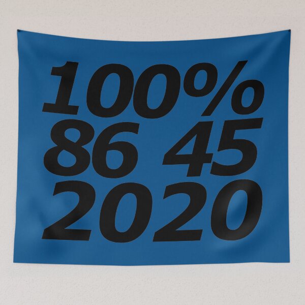 Item preview, Anti Trump 100% 86 45 2020 designed and sold by CharJens.