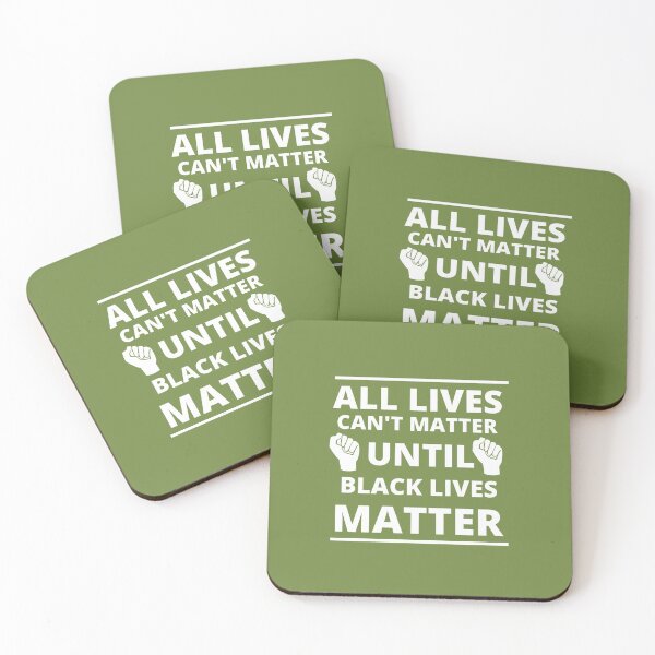 Item preview, ALL LIVES CAN'T MATTER UNTIL BLACK LIVES MATTER. designed and sold by farhatkhanfir.