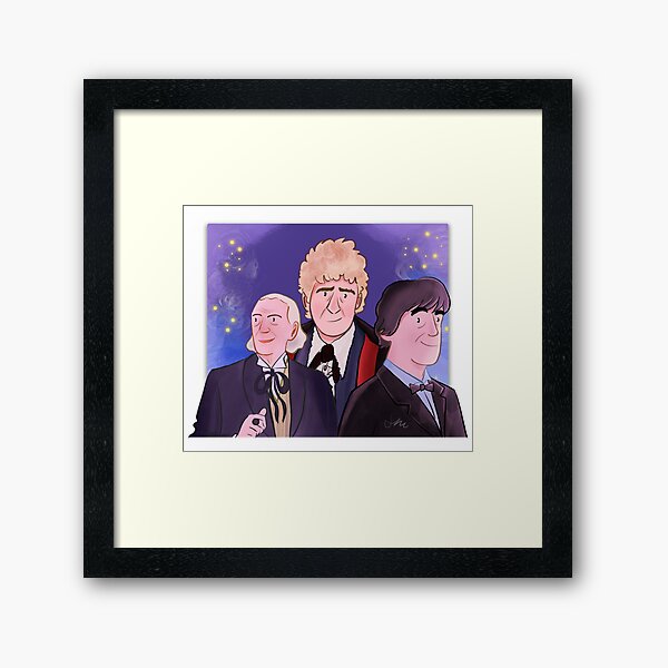 THREE Framed Art Print