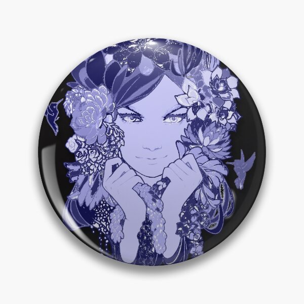 Item preview, Purple lady  designed and sold by Sonia Jones Art.
