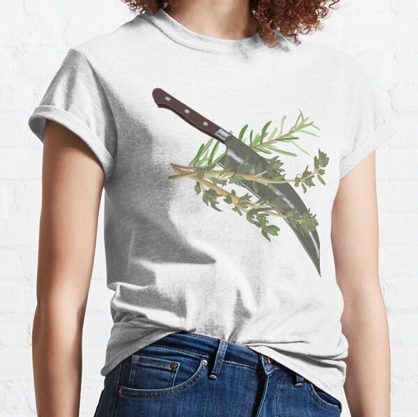 Knife, Thyme, Rosemary Classic T-Shirt