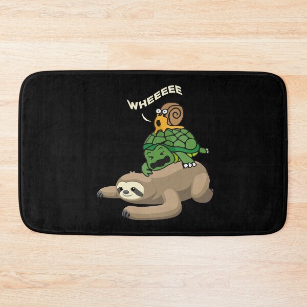 Item preview, Sloth Turtle Snail Sloth Wheee Funny designed and sold by MooonTees.