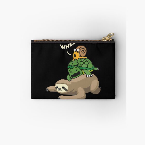 Item preview, Sloth Turtle Snail Sloth Wheee Funny designed and sold by MooonTees.